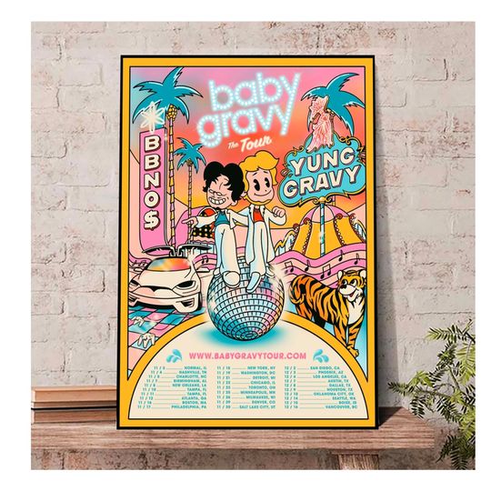 Discover Yung Gravy Tour 2022 Poster