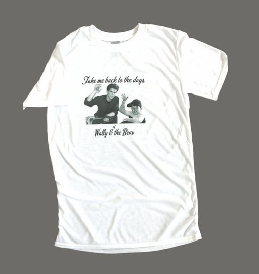 Discover Take Me Back to the Days of Wally and the Beav, White T-Shirt, Leave it to Beaver, Tony Dow