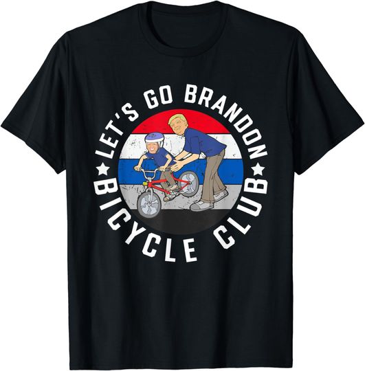 Discover Let's Go Brandon Bicycle Club Funny T-Shirt