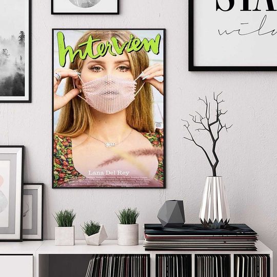 Discover Lana Del Rey Covers Interview Magazine Poster