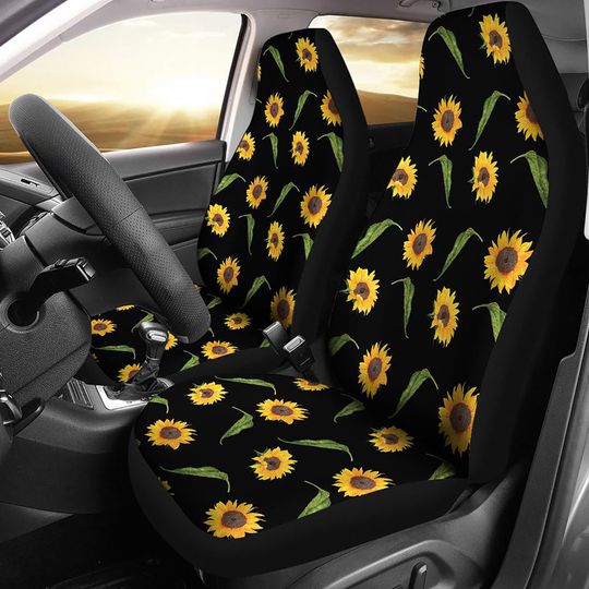 Discover Sunflower Car Seat Covers