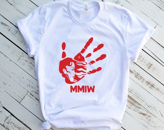 Discover Hand Red Mmiw New 2021 T-Shirt, Bella Canvas 3001 T-Shirt