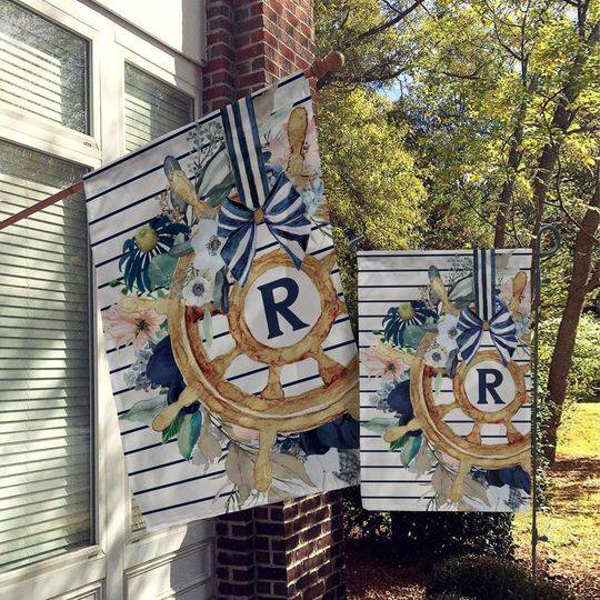 Discover PersonalizedWelcome House Flag, Farmhouse House Flag