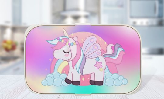 Discover Unicorn Bento Lunch Box