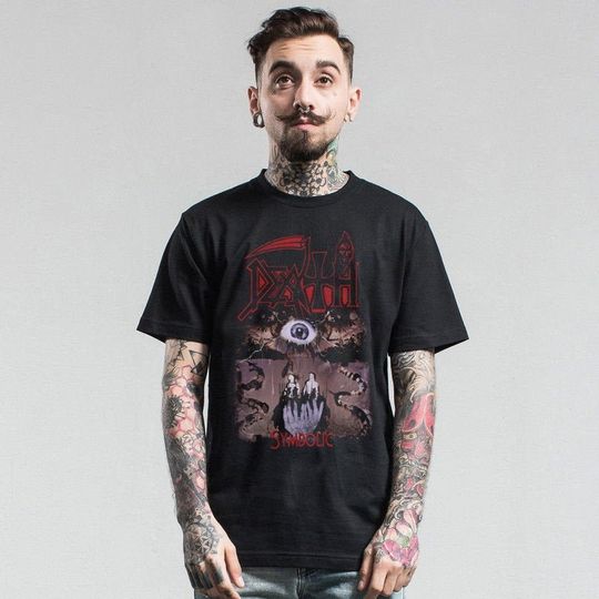 Discover Death Symbolic Vintage T Shirt