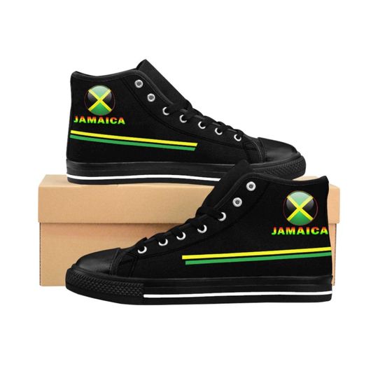 Discover JAMAICA FLAG Men's High Top Sneaker