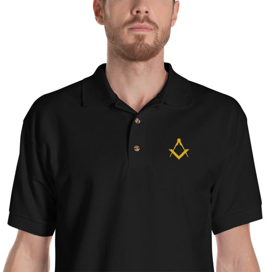 Discover Masonic Polo Embroidered Shirt, Freemason Shirt