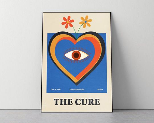 Discover The Cure Music Poster