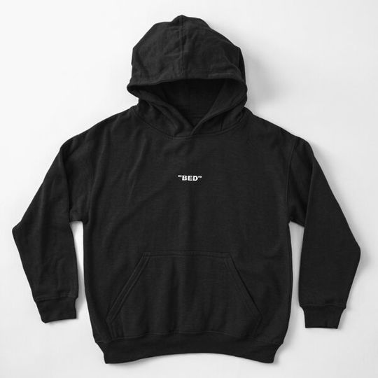 Discover "BED" Kid Pullover Hoodie