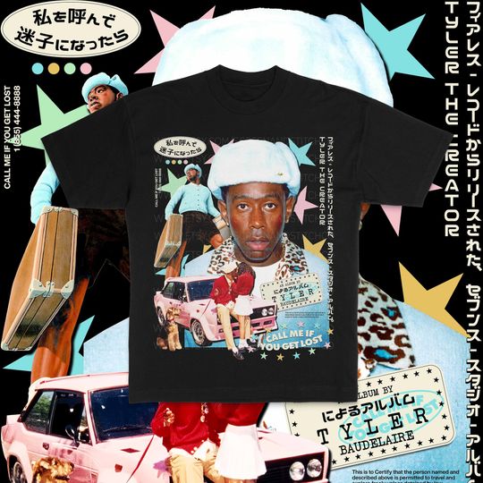 Discover Call Me If You Get Lost T-Shirt, Tyler the Creator T-shirt