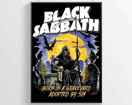 Discover Black Sabbath Music Poster
