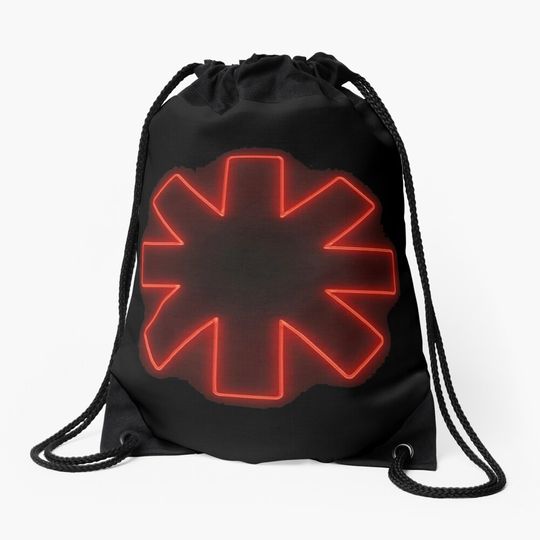 Discover Light Chilli Red Drawstring Bag