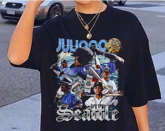 Discover Julio Rodriguez Vintage Shirt, Julio Rodriguez 90s Bootleg Tshirt