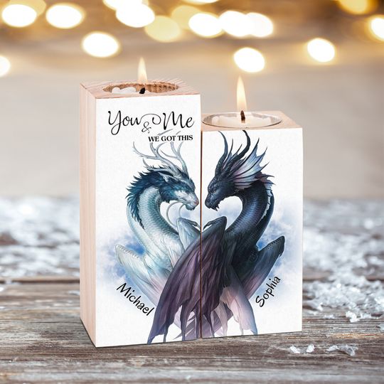 Discover You And Me We Got This Candle Holder, Personalized Candle Holder