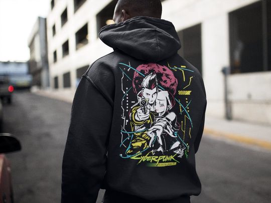 Discover Cyberpunk Edgerunners Hoodie