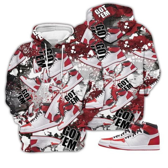 Discover To Match Jordan High 3D Hoodie