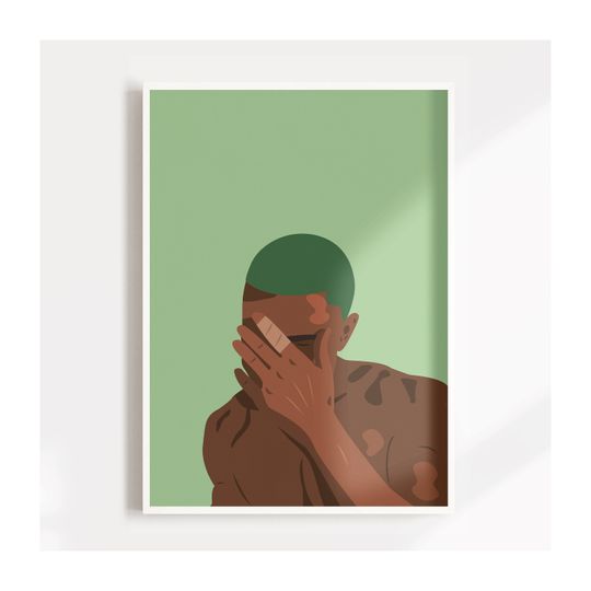Discover Frank Ocean Blond Poster