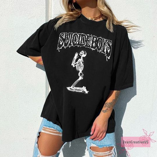 Discover Vintage Suicideboys Skeleton Shirt, Vintage Suicideboys