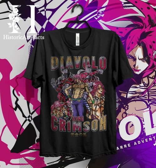 Discover Vintage Diavolo Jojo's Bizzare Adventure T-Shirt