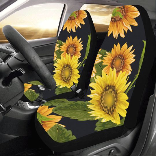 Discover Sunflower Car Seat Covers