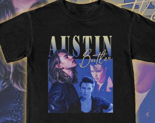 Discover Austin Butler Shirt Hoodie Sweatshirt, Elvis Shirt, Elvis 2022 Movie T Shirt