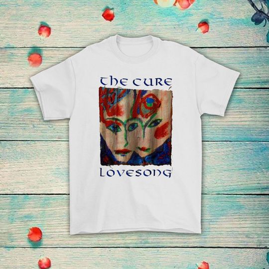 Discover The Cure shirt | Vintage 1989 The Cure Love song The Prayer Tour Shirt