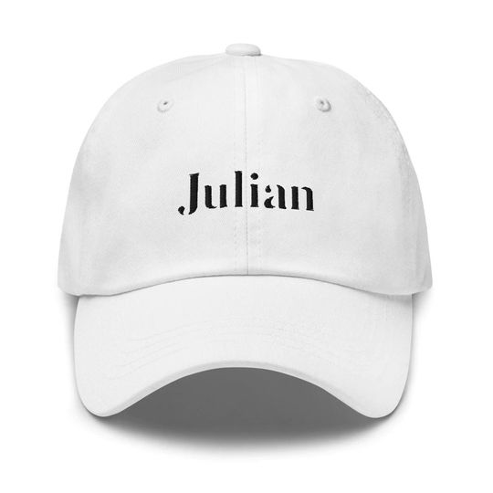 Discover Julian Unisex Twill Hat