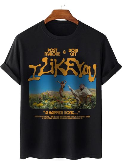 Discover Vintage Post Malone I Like You Shirt