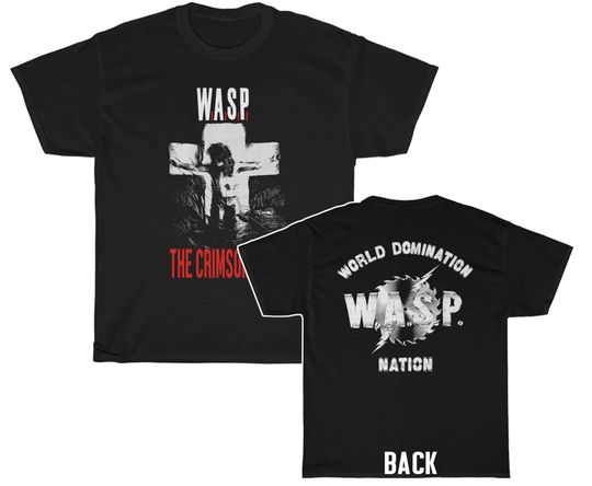 Discover Wasp Crimson Idol Wasp Nation World Domination Shirt