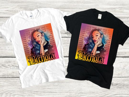 Discover Karol g, Strip love tour, la bichota T-shirt