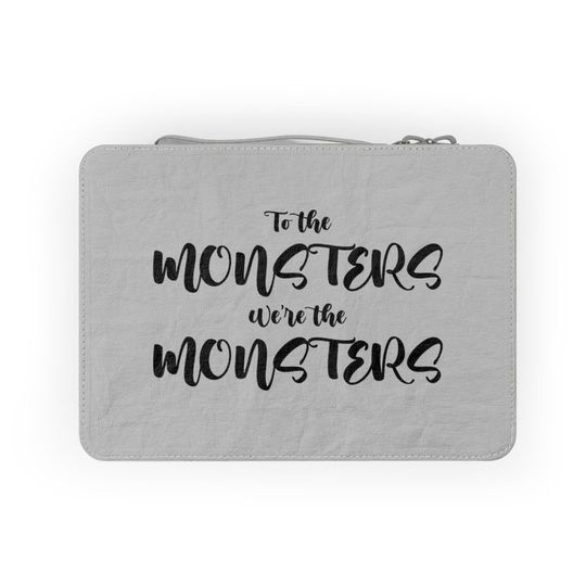 Discover To The Monsters, We're The Monsters Paper Lunch Bag