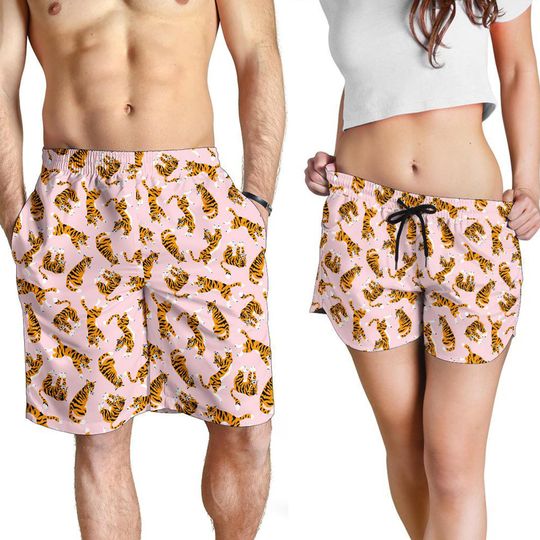 Discover Tiger Shorts - Tiger Pattern Swim Shorts