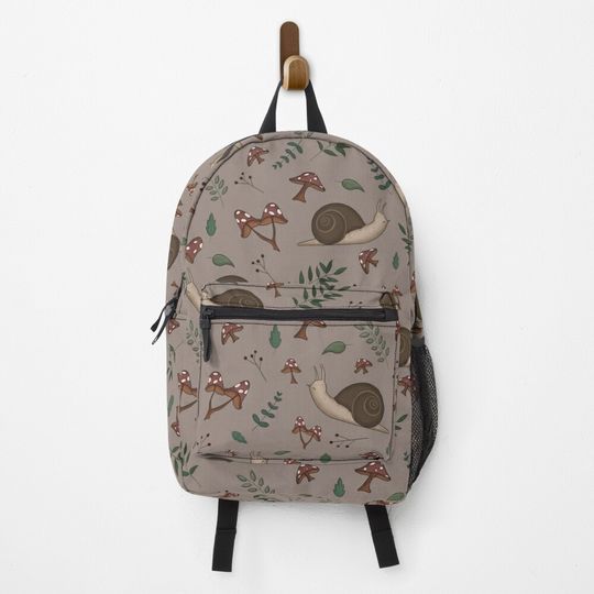 Discover Cottagecore Snails Backpack