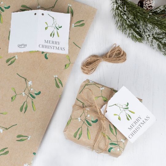 Discover Kraft Christmas Wrapping Paper, Recyclable Wrapping Paper