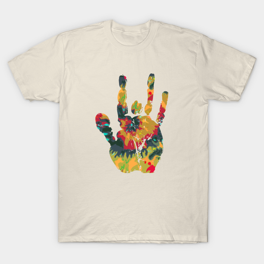 Discover Tie Dye Jerry Vintage - Jerry Garcia Hand - T-Shirt