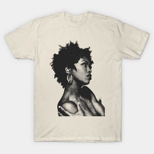 Discover Lauryn Hill || Vintage Halftone-Style || Fan Art Design| - Lauryn Hill - T-Shirt