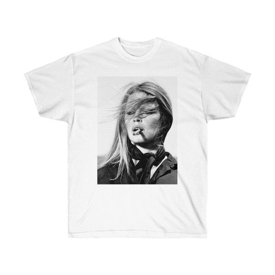 Discover Iconic Brigitte Bardot Graphic  T-shirt