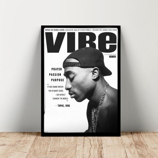 Discover Tupac Canvas Poster, Canvas Art Painting Wall Art