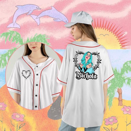 Discover Karol G Baseball Jersey, Bichota Jersey, Bichota Baseball Jersey