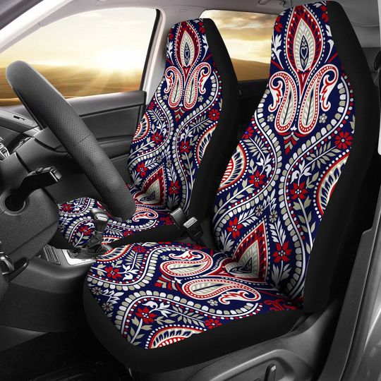 Discover Red Elegant Car Seat Covers