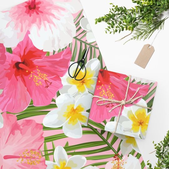 Discover Tropical  Wrapping Paper
