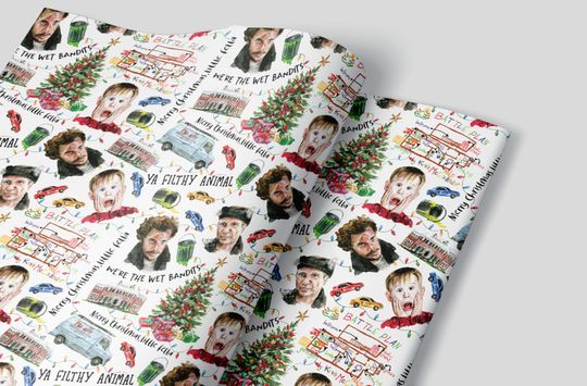 Discover Home Alone Wrapping Paper