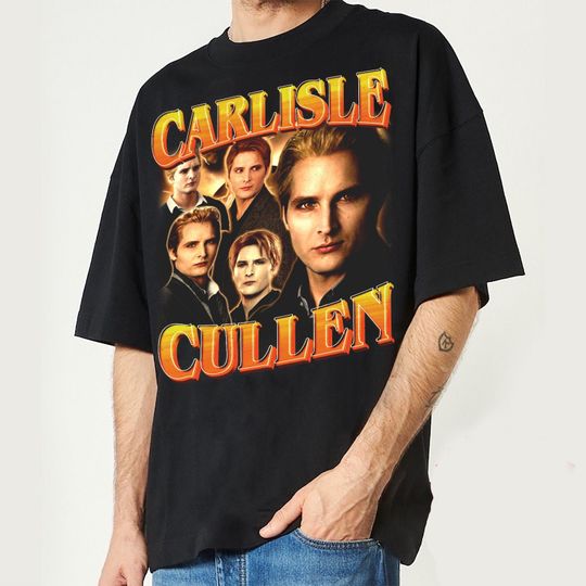 Discover Carlisle Cullen Twilight Saga Vintage T Shirt