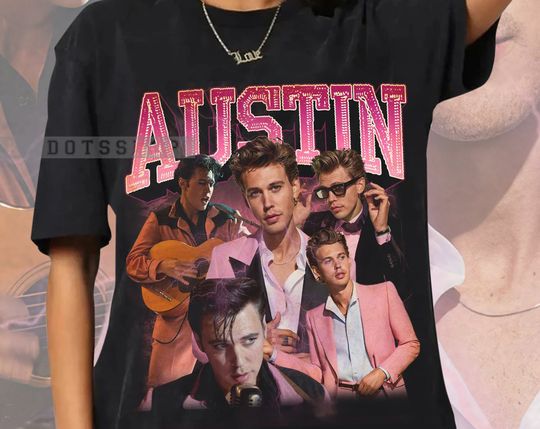 Discover Austin Butler T-Shirt, Vintage Movie Tee, Gift for Fans
