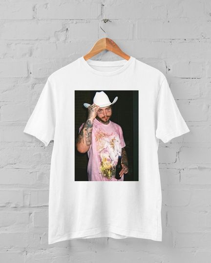 Discover Post Malone Howdy Tee, Unisex Tee