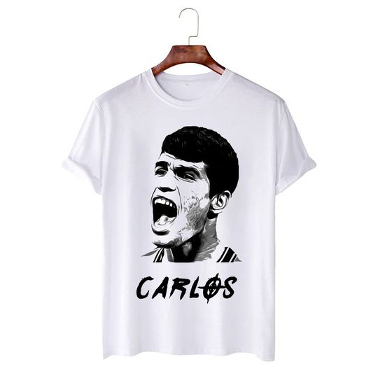 Discover Carlos Alcaraz Tennis Sketch Artwork T-Shirt