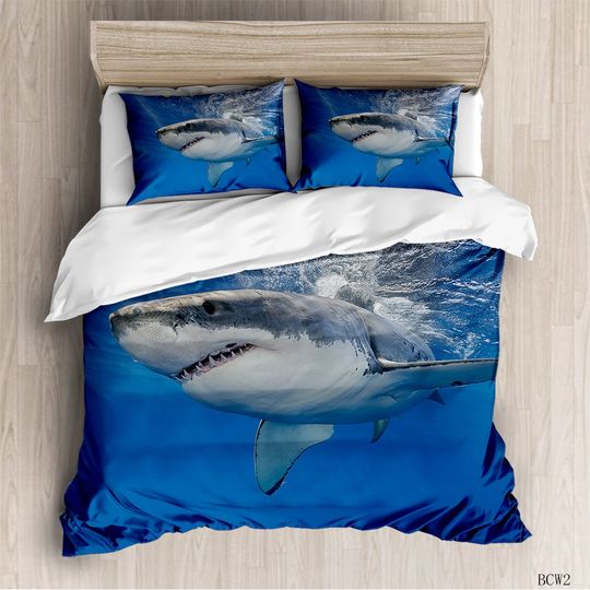 Discover 3D Shark Fish Bedding Sets