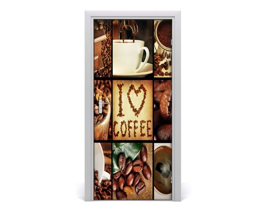 Discover Green Nature Self-adhesive Door Stickers
