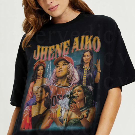 Discover Jhene Aiko Shirt JH1 Vintage 90s T-Shirt