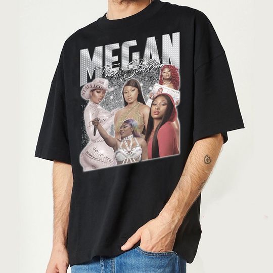 Discover Megan Thee Stallion Vintage T-Shirt, Megan Thee Stallion Vintage Shirt